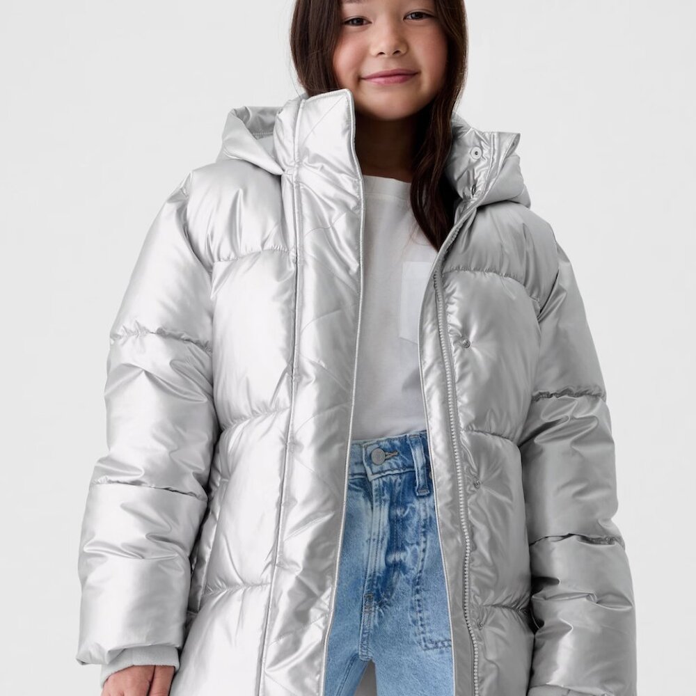 GAP Kids Recycled Heavyweight PrimaLoft® Puffer Jacket